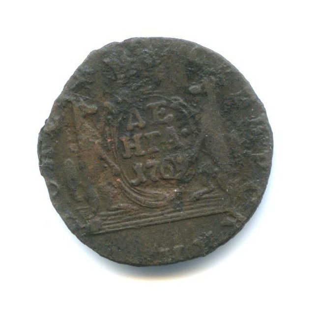 Деньга (½ копейки) 1769 КМ — 1/2 копейки