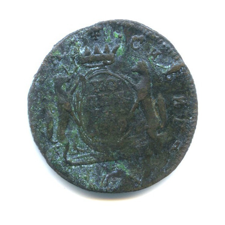 1 копейка 1769 КМ — Сибирская монета
