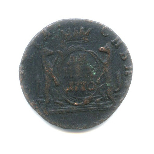 Деньга (½ копейки) 1770 КМ — 1/2 копейки