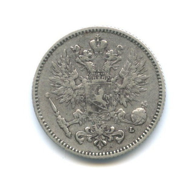 50 пенни 1893 L — Для Финляндии