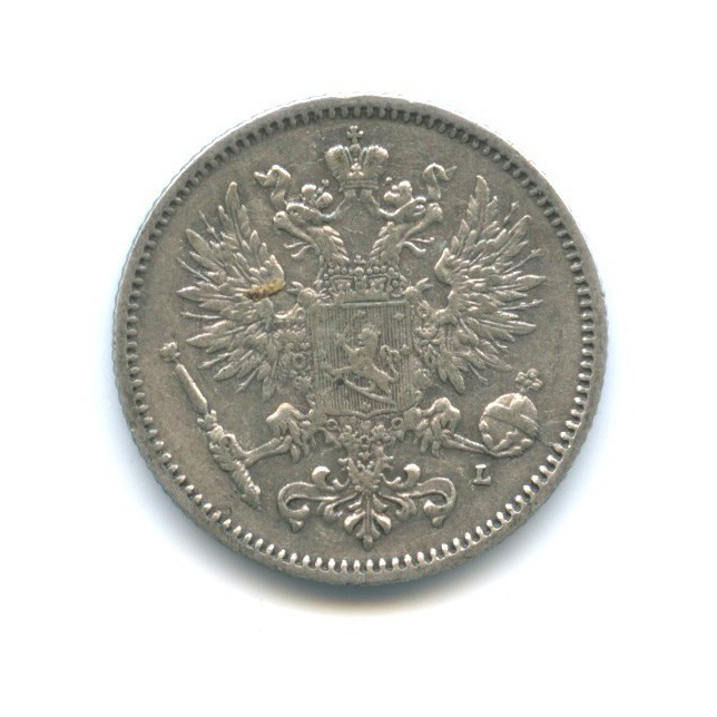 50 пенни 1892 L — Для Финляндии