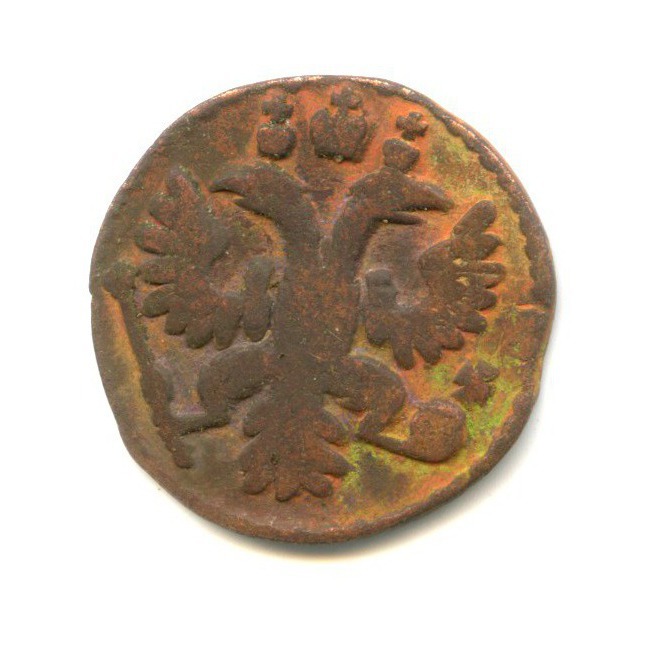 Полушка (¼ копейки) 1736 — 1/4 копейки (Орел 1735 г.)