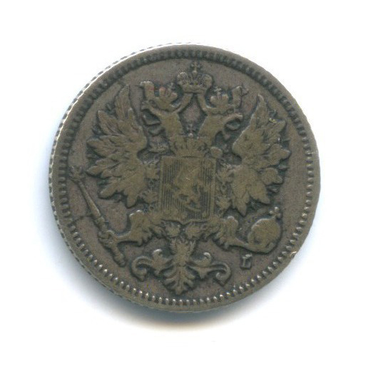 25 пенни 1890 L — Для Финляндии