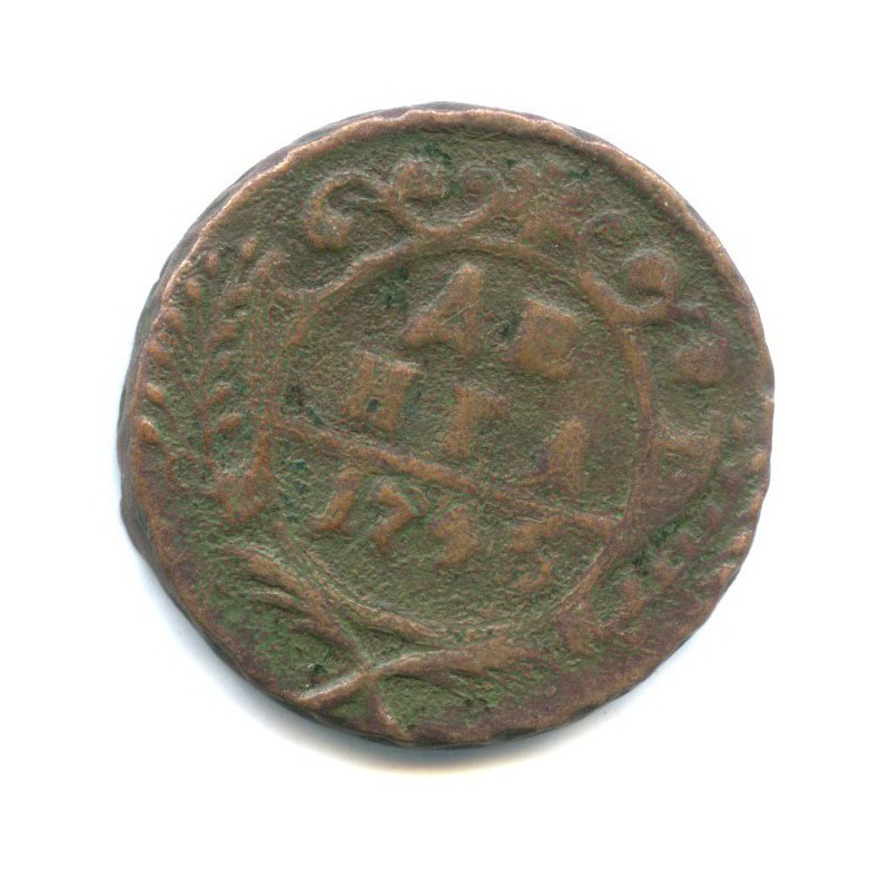 Деньга (½ копейки) 1746 — 1/2 копейки (Орел 1744 г.)