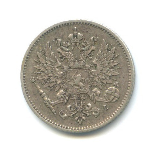 25 пенни 1909 L — Для Финляндии