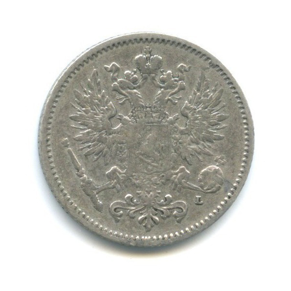 50 пенни 1892 L — Для Финляндии