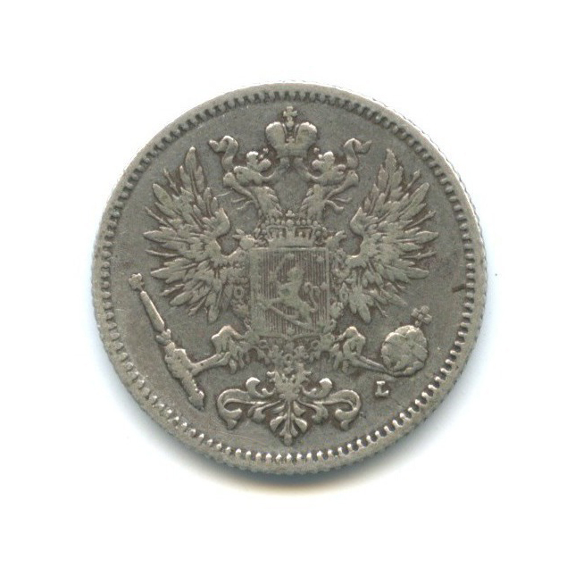 50 пенни 1893 L — Для Финляндии