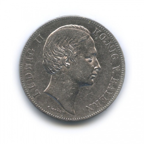 1 талер - Людвиг II, Бавария 1865