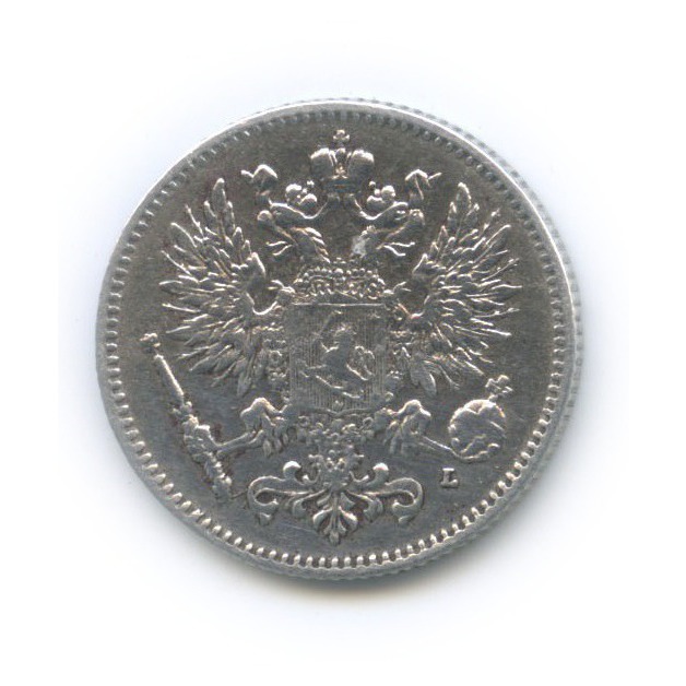 50 пенни 1908 L — Для Финляндии