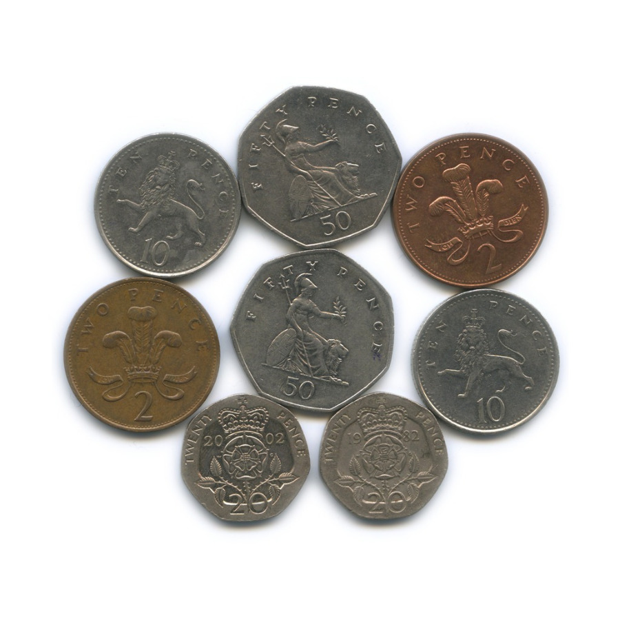 Монеты англии каталог с фото