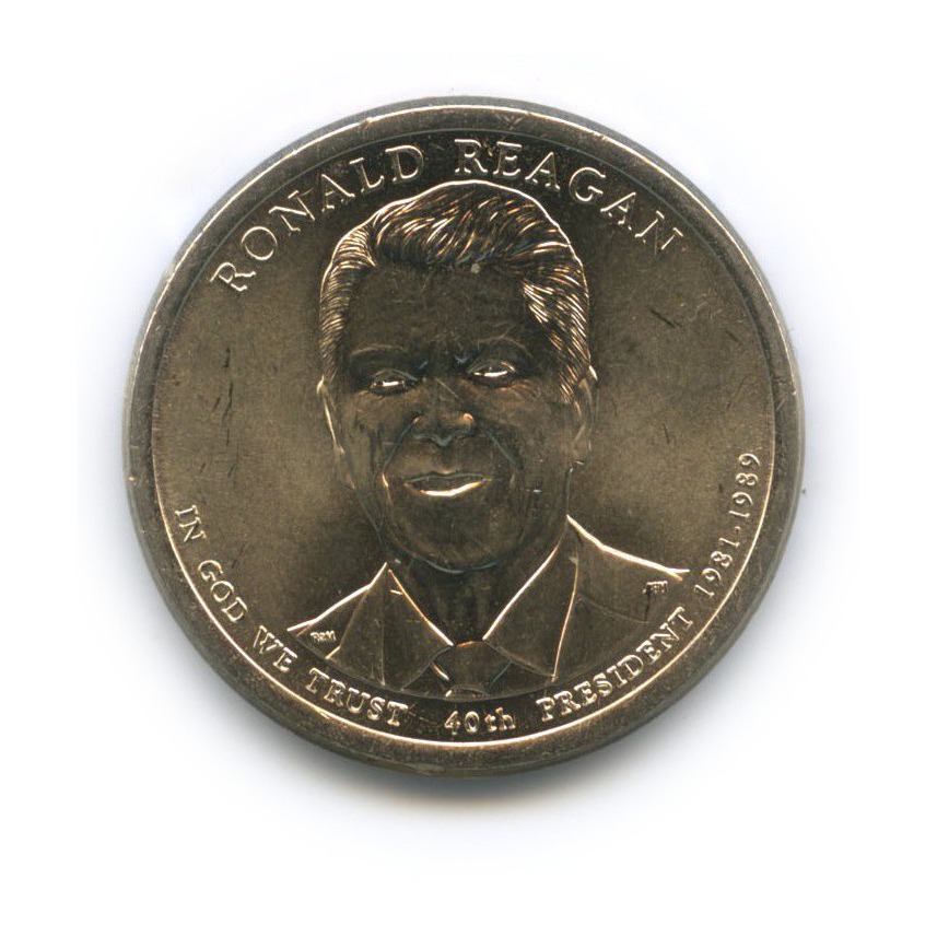 1 40 долларов. Медаль свободы Рональда Рейгана. Монета Рейган. Что за монета Prasidenten der USA Ronald Reagan 1981-1989 gode 3764.