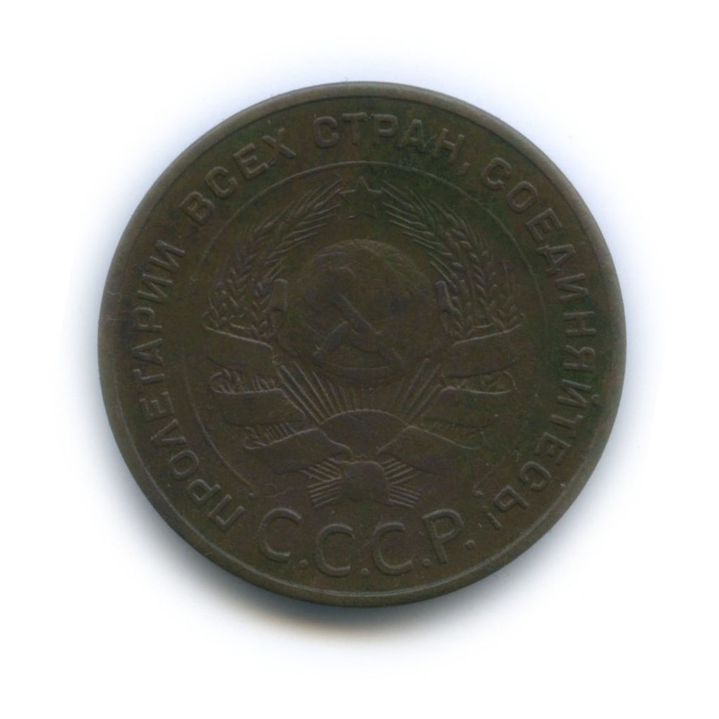 5 копеек 1924 — На Николаевском кружке