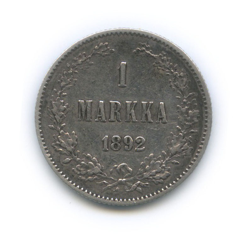 1 марка 1892 L — Для Финляндии