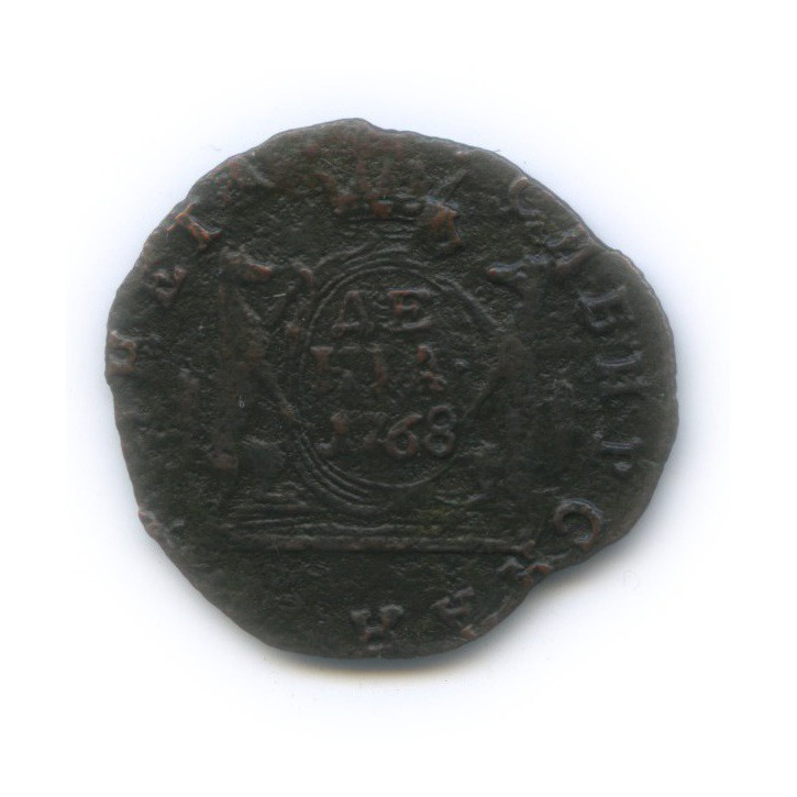 Деньга (½ копейки) 1768 КМ — ½ копейки