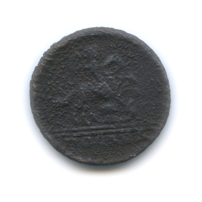 1 копейка «крестовая» 1728 — Москва