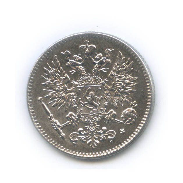 50 пенни 1916 S — Для Финляндии