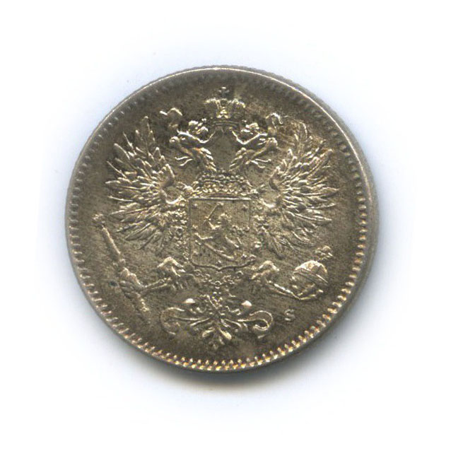 50 пенни 1916 S — Для Финляндии