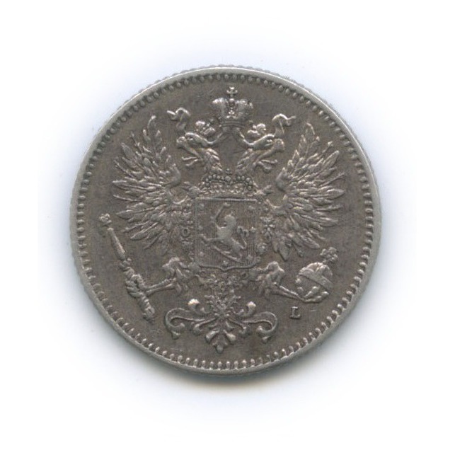 50 пенни 1908 L — Для Финляндии