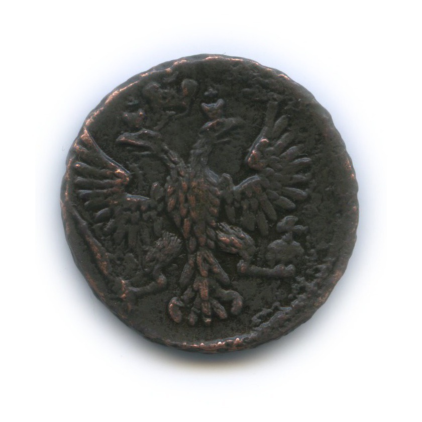 Деньга 1749 — ½ копейки (Орел 1744, 1748 г.)