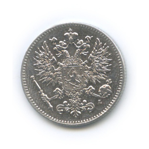 50 пенни 1908 L — Для Финляндии