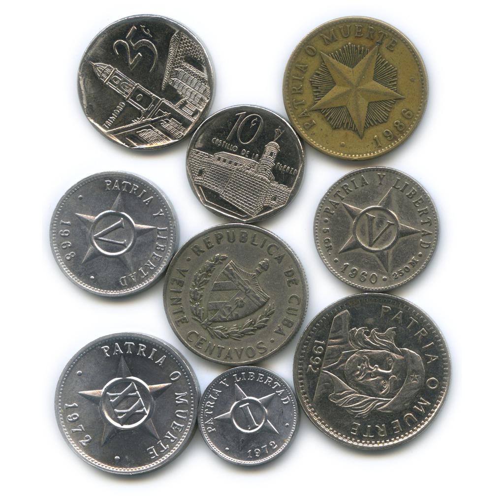 Кубинские монеты