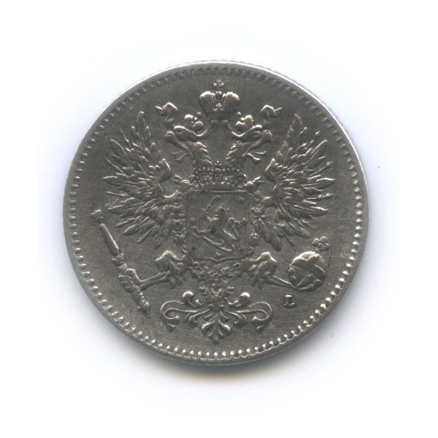 50 пенни 1907 L — Для Финляндии
