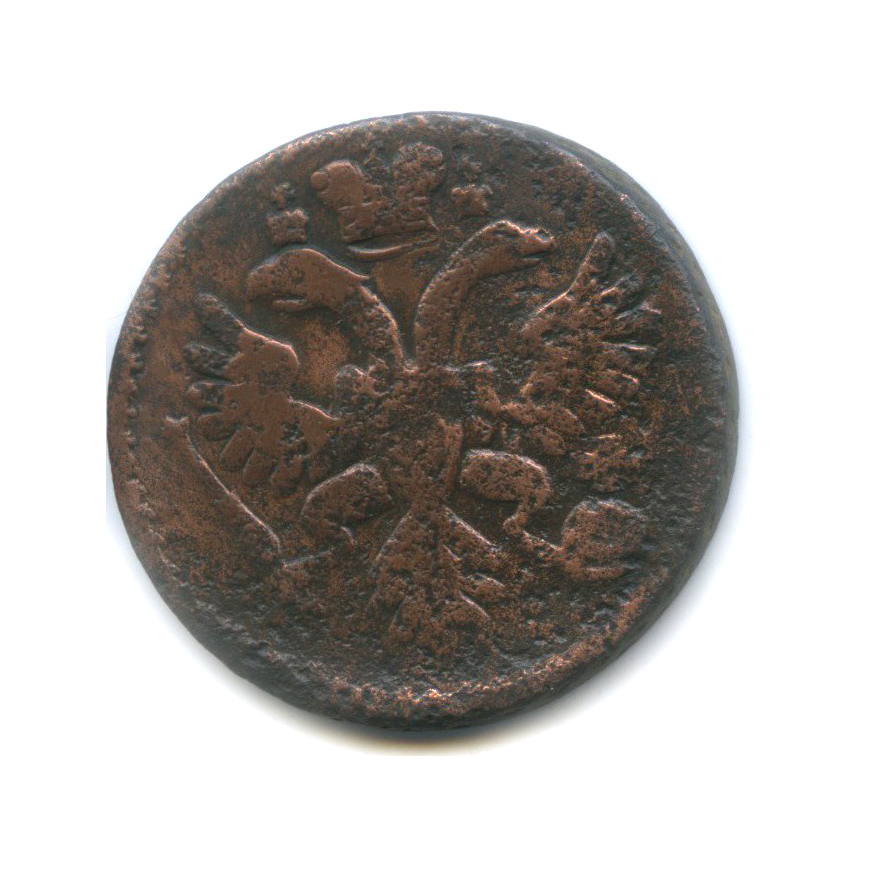 Деньга (½ копейки) 1737 — ½ копейки (Орел 1730 г.)