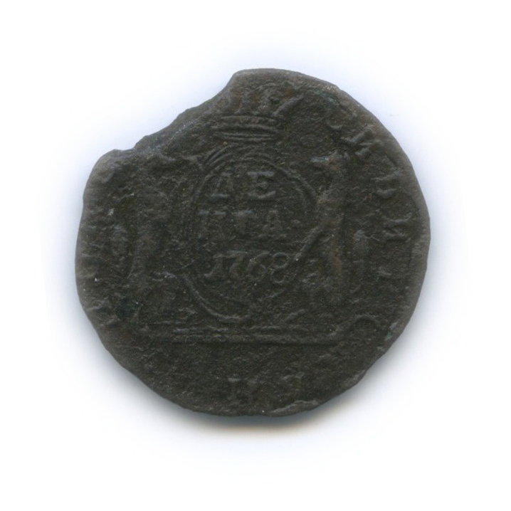 Деньга (½ копейки) 1768 КМ — ½ копейки