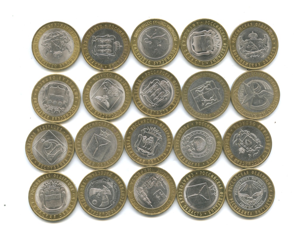 Продам монеты юбилейные 10