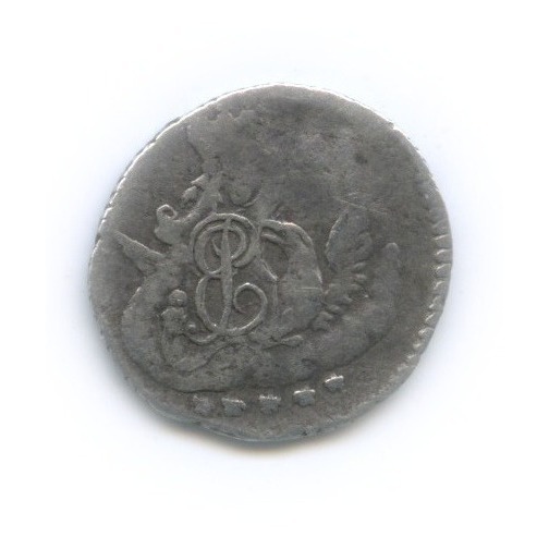 5 копеек 1758 СПБ — Орел в облаках