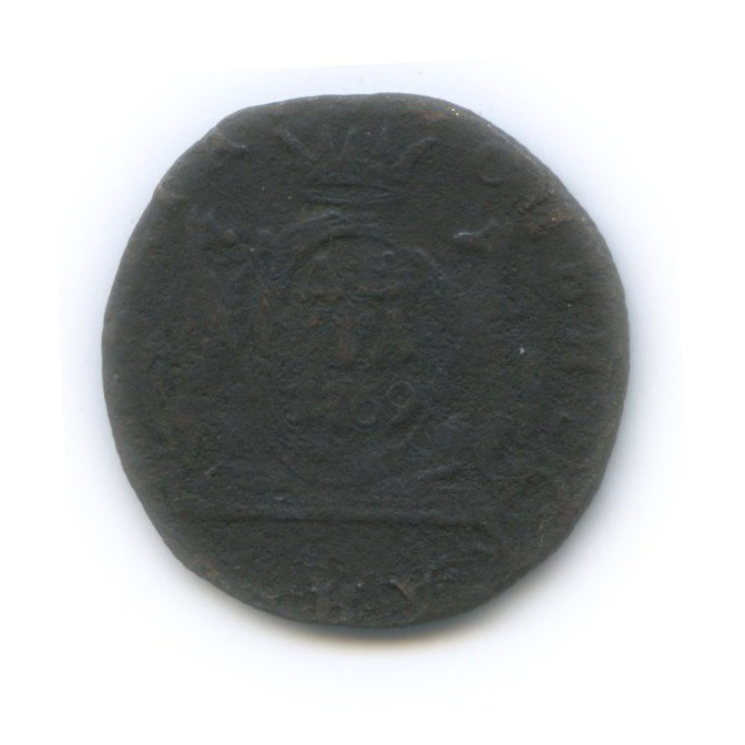 Деньга (½ копейки) 1769 КМ — ½ копейки