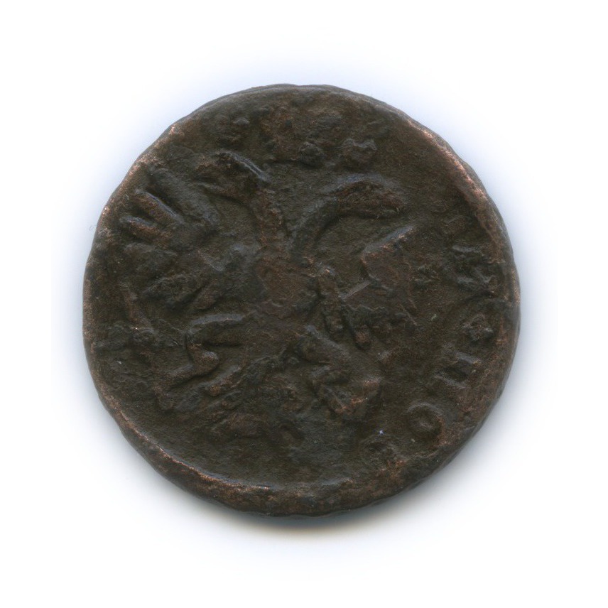 Деньга (½ копейки) 1731 — ½ копейки. перечекан (Орел 1730 г.)