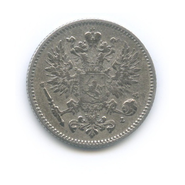 50 пенни 1893 L — Для Финляндии