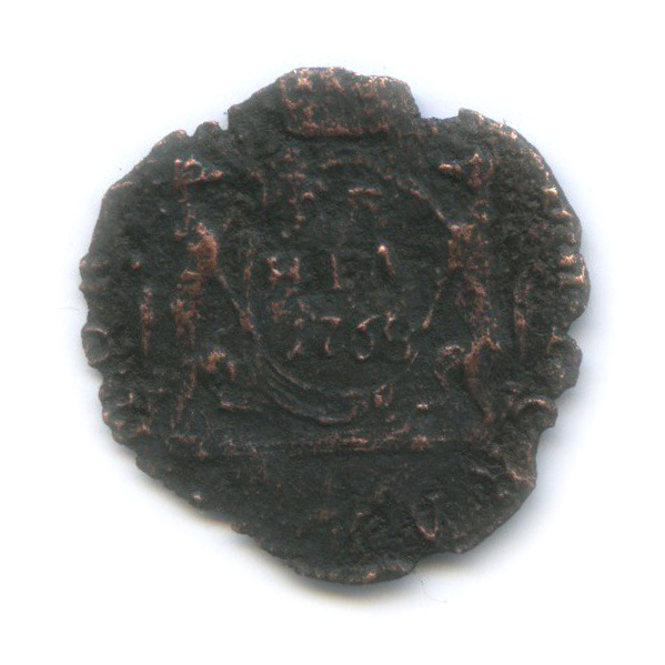 Деньга (½ копейки) 1768 КМ — ½ копейки