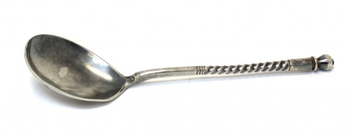 Ложка для варенья (серебро 84 пробы, 18 см) 1887