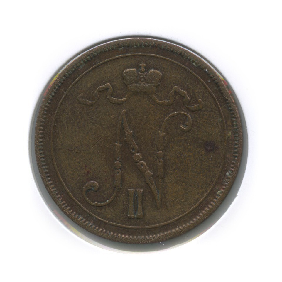 10 пенни 1905 — В холдере