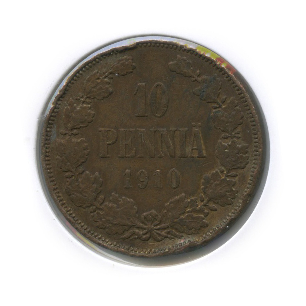 10 пенни 1910 — В холдере