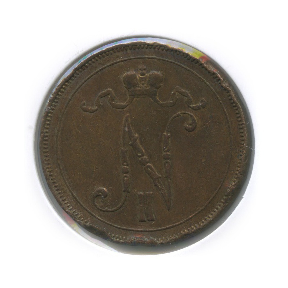 10 пенни 1910 — В холдере
