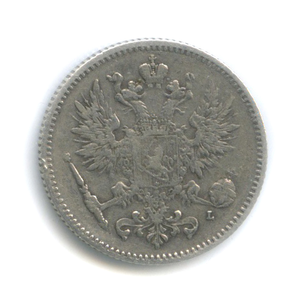 50 пенни 1893 L — В холдере