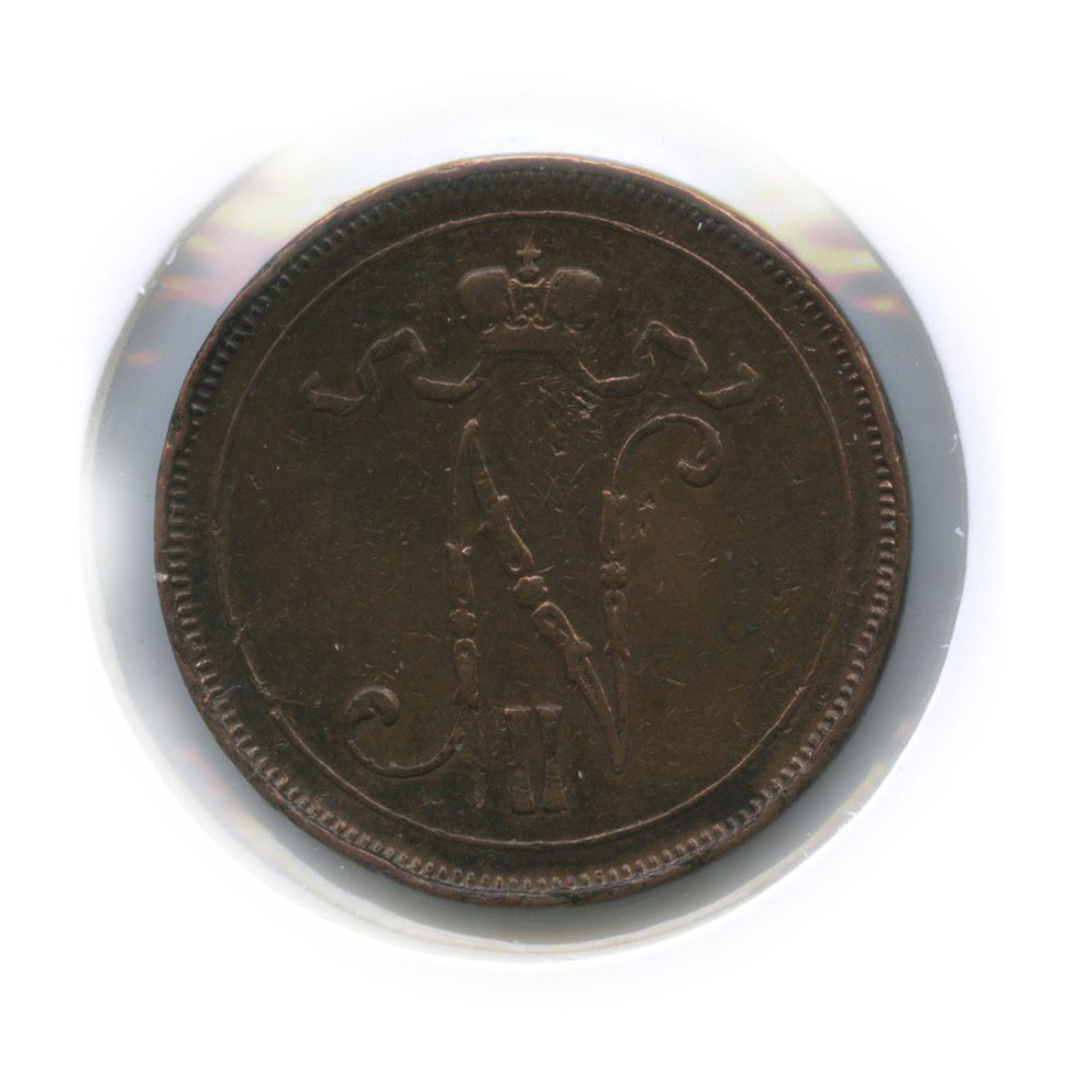 10 пенни 1907 — В холдере