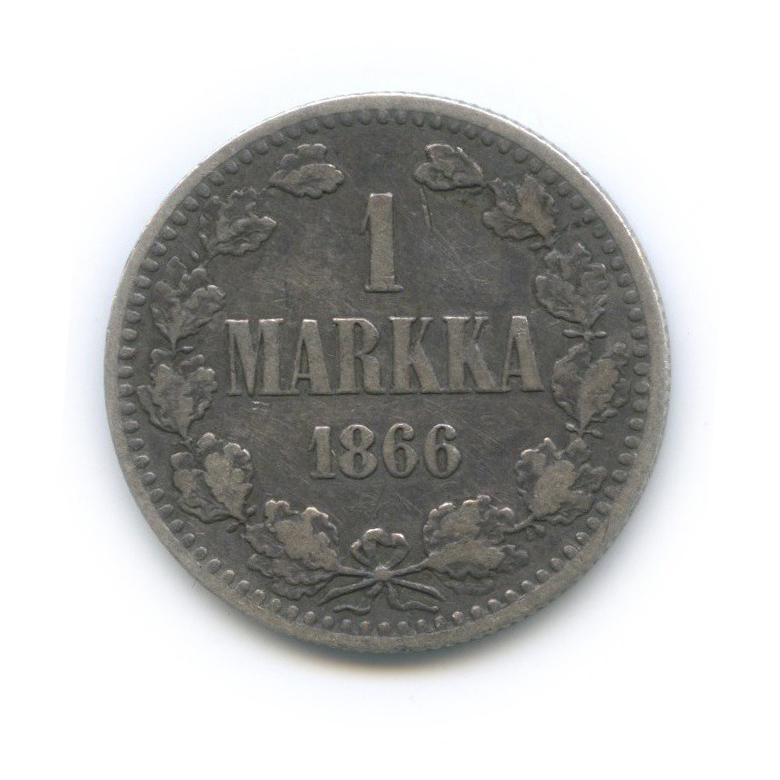 1 марка 1866 S — Для Финляндии