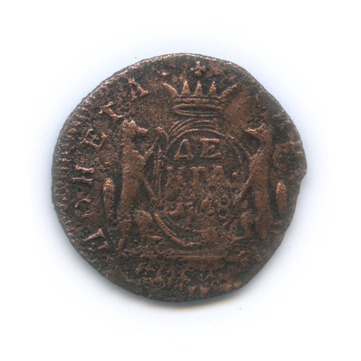 Деньга (½ копейки) 1768 КМ — (½ копейки)