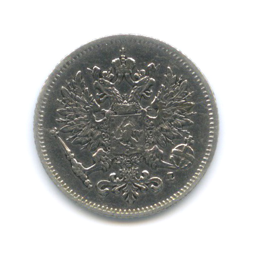 25 пенни 1909 L — Для Финляндии