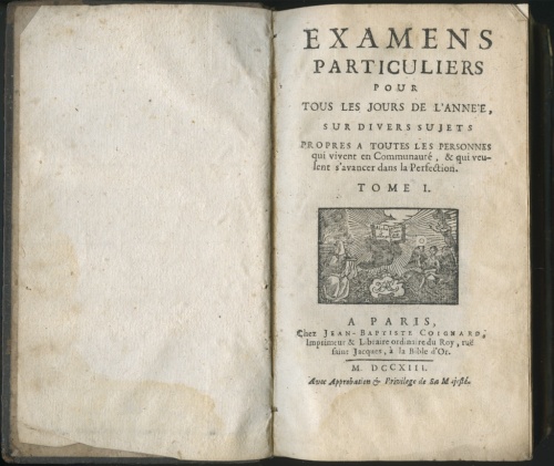 Книга «Специальные экзамены», Париж (444 стр.) 1713