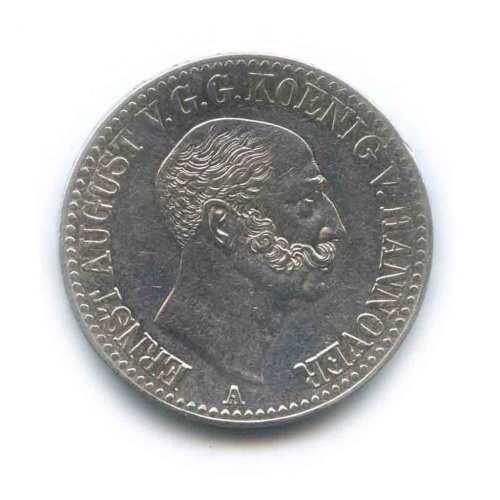 1 талер — Эрнст Август I (Ганновер) 1843