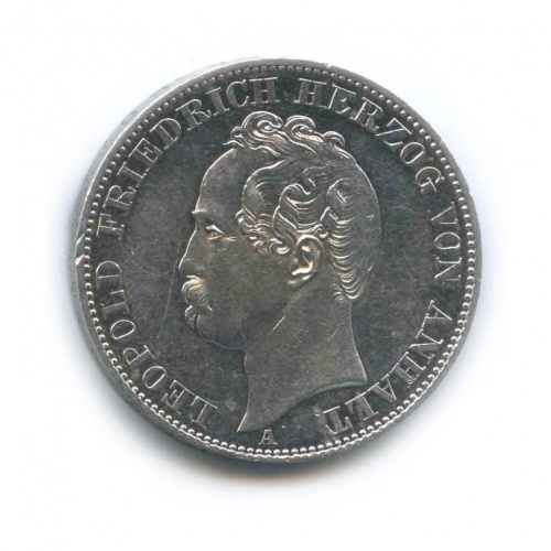 1 талер — Леопольд IV Фридрих (Анхальт) 1863