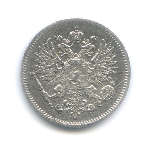25 пенни 1909 L — Для Финляндии