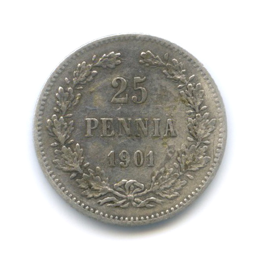 25 пенни 1901 L — Для Финляндии