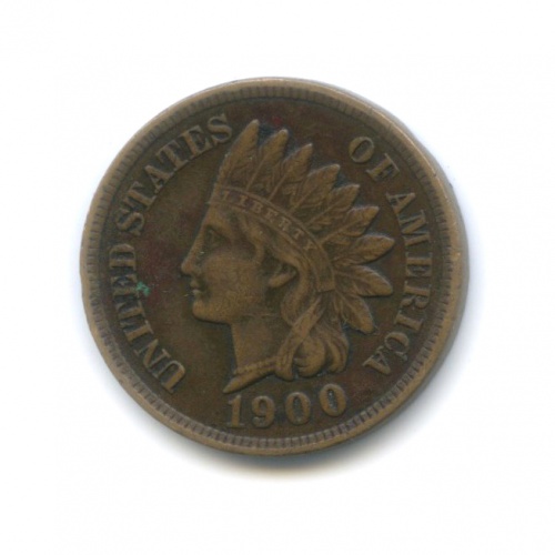 1 цент 1900