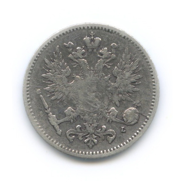 50 пенни 1892 L — Для Финляндии